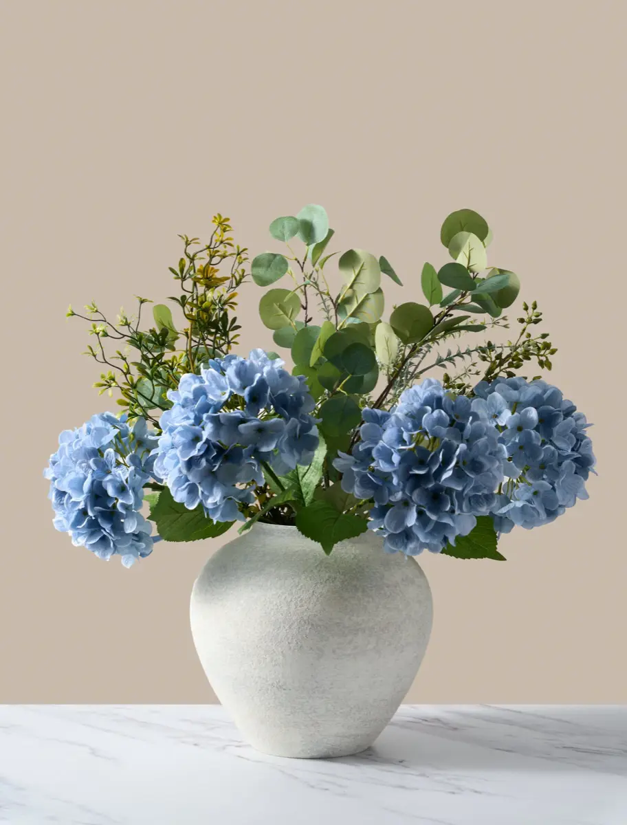 The Florae styled at home