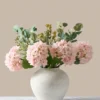 Faux Arrangement — Eucalyptus & Hydrangea