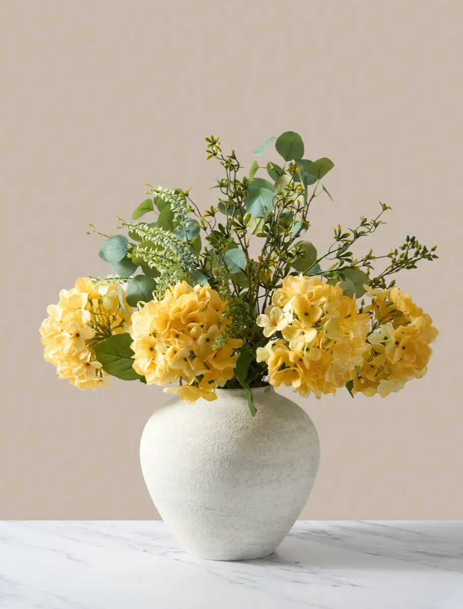 The Florae styled at home