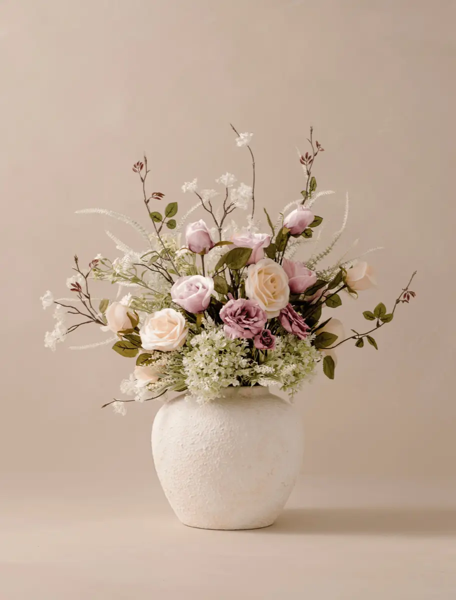 The Florae styled at home