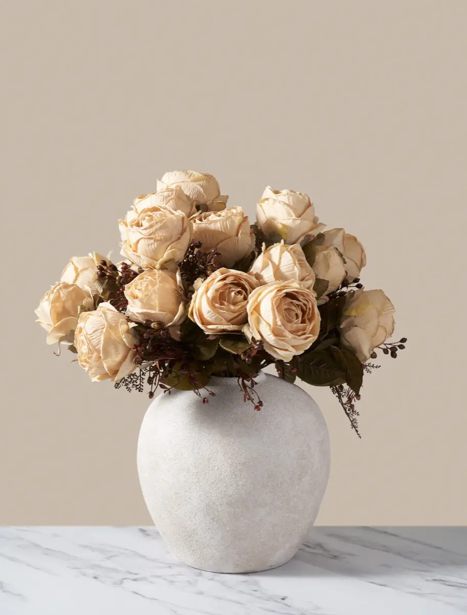 The Florae styled at home