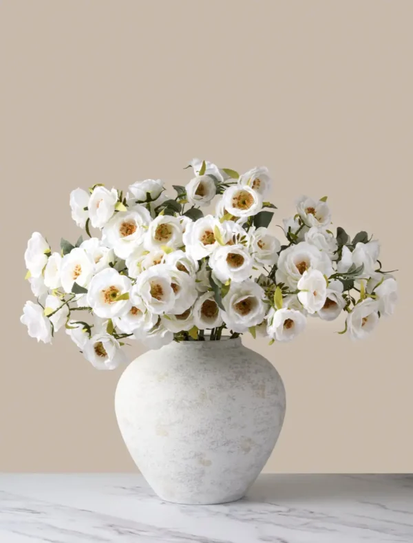 p121_main White Rose Faux Arrangement (72 Roses)