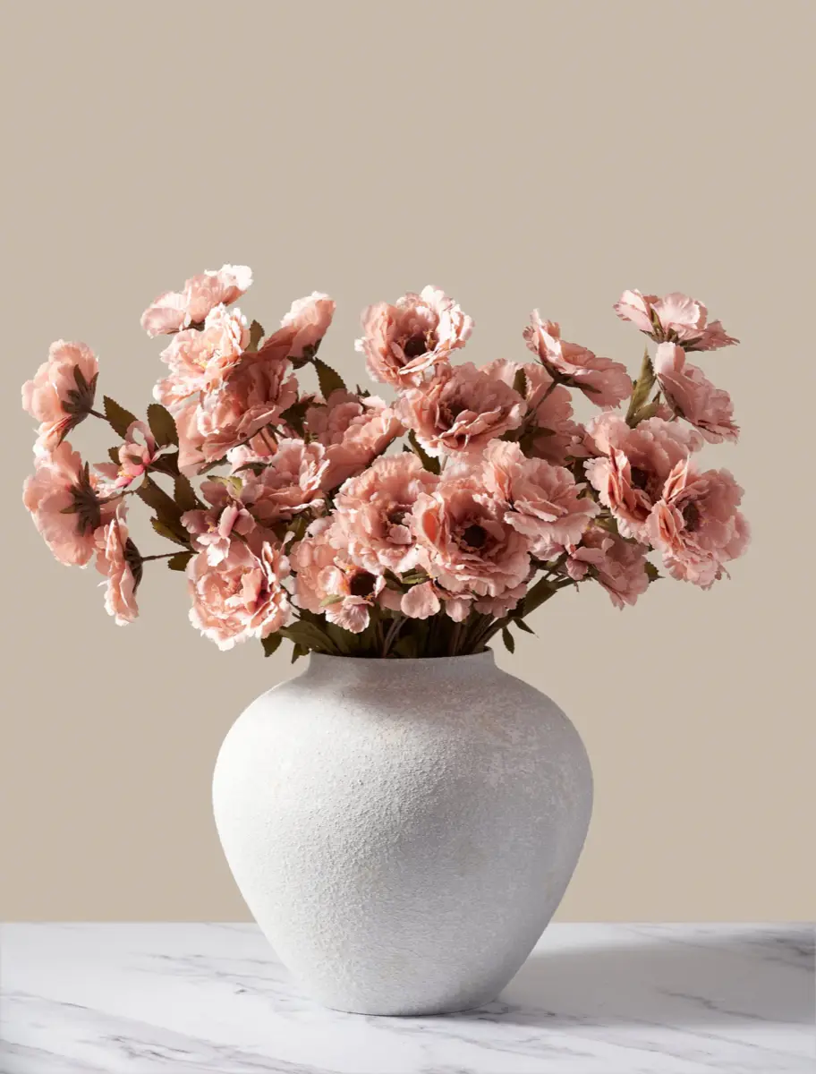 The Florae styled at home
