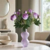 Premium Real-Touch Peony Bush - 18” Faux Silk Peonies for Home Decor