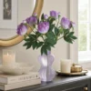 Premium Real-Touch Peony Bush - 18” Faux Silk Peonies for Home Decor